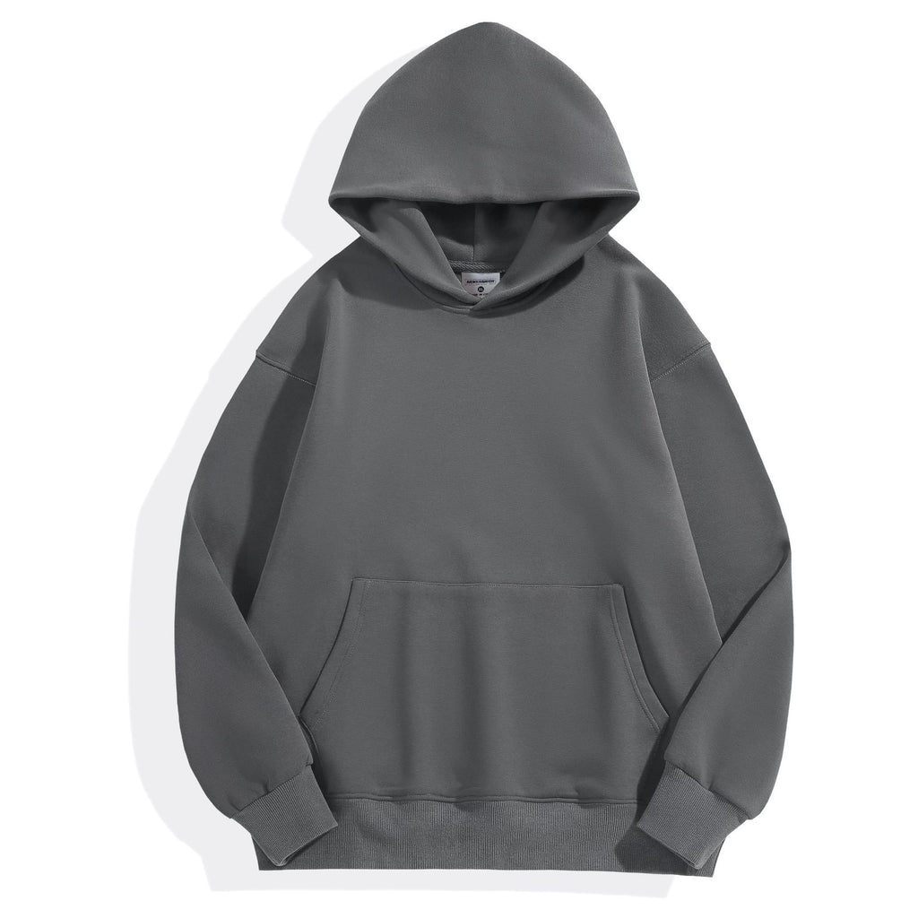 Hooded Cotton Pullover Sweater