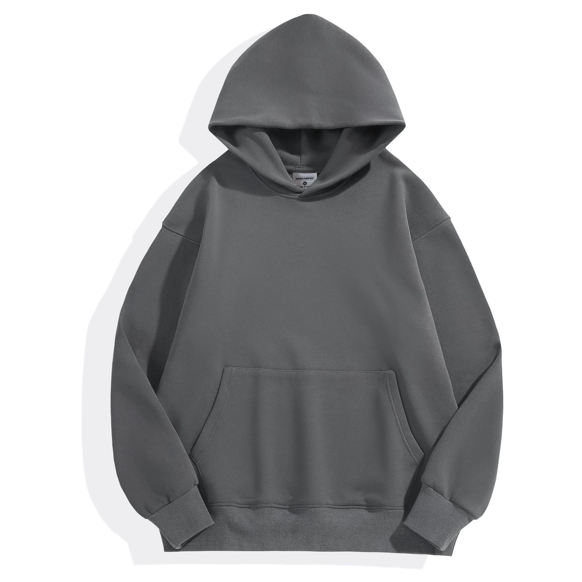 Hooded Cotton Pullover Sweater