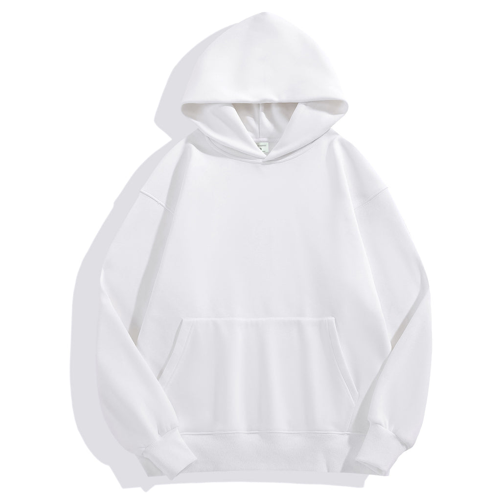 Hooded Cotton Pullover Sweater