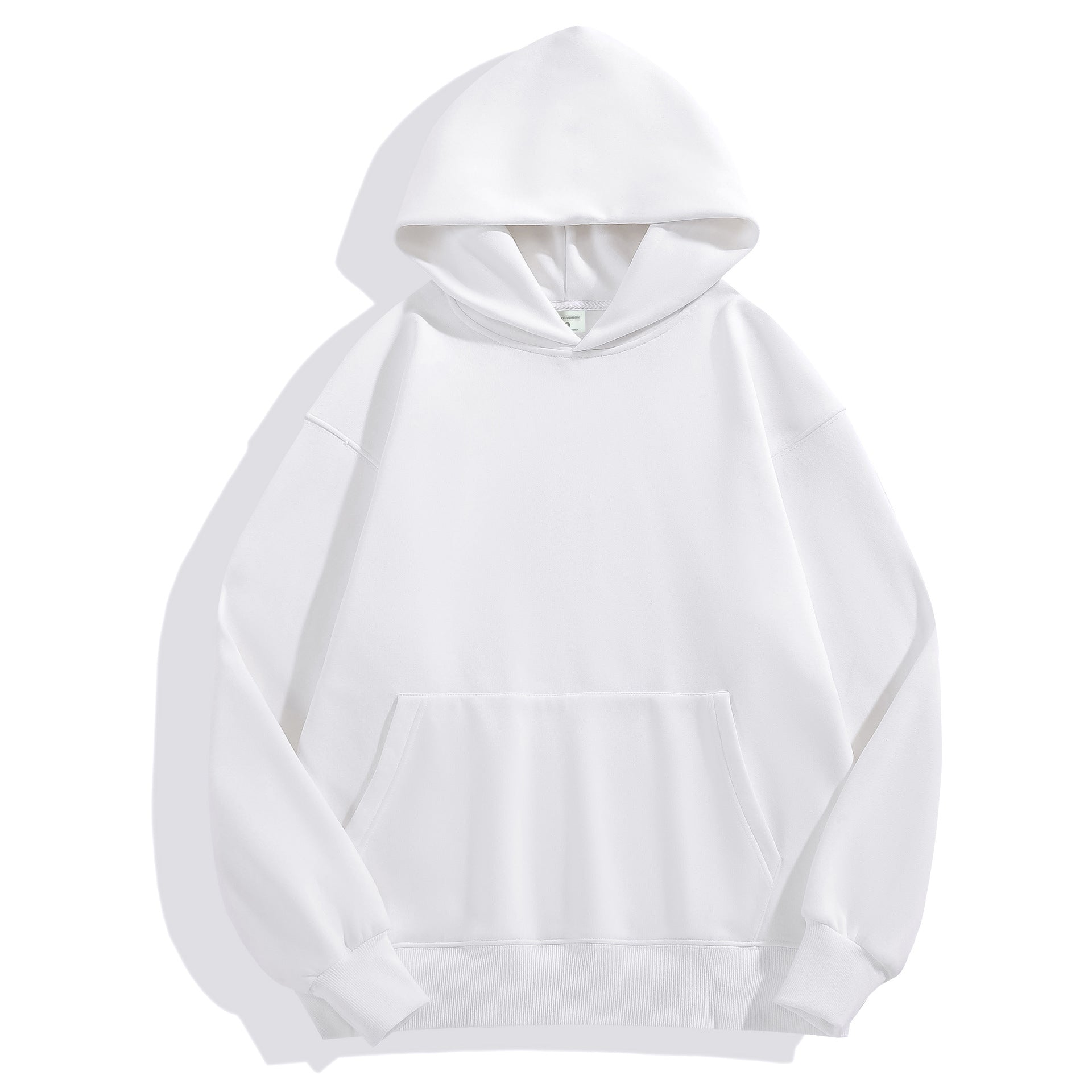 Hooded Cotton Pullover Sweater